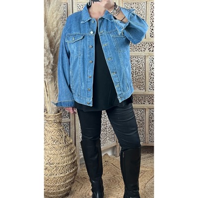 Veste en jean bleue - 46 48