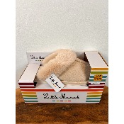Chaussons fourrés Little Marcel Beige