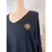 Pull oeil soleil grande taille