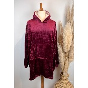 Sweat  long capuche pilou pilou oversize 52/56