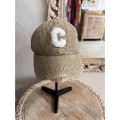 Casquette en coton dlav rglable