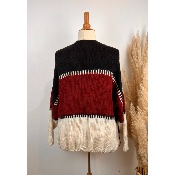 Gilet 3 couleurs grande taille