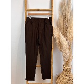 Pantalon Jegging marron chocolat 56 58 60 62