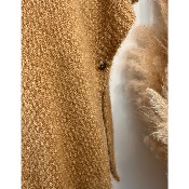 Pull sans manches maille mousseuse grande taille 48-52/54