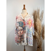 Chemise en dentelle Frida grande taille