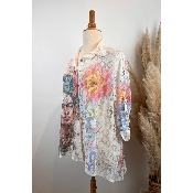 Chemise en dentelle Frida grande taille