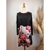 Chemise de nuit Hello Kitty grande taille