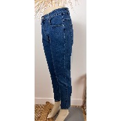 Jean slim bleu 7/8ème grande taille