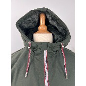 Parka Fourrée vert sapin grande taille