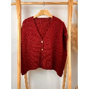 Gilet court sans manches uni grande taille