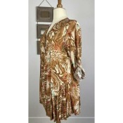 Tunique tye & die marron - 46 48