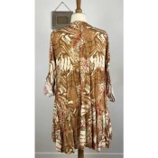 Tunique tye & die marron - 46 48