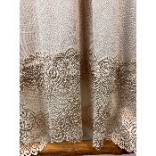 Top "Rouleaux" dentelle manches longues 38-46