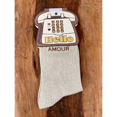 Chaussettes à paillettes lurex imprimés divers 35-41