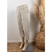 Pantacourt magique beige grande taille