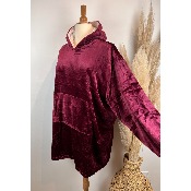 Sweat  long capuche pilou pilou oversize 52/56