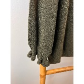 Gilet bas des manches en vagues