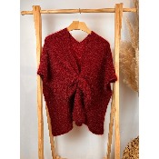 Cache-�paules en maille mousseuse