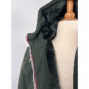 Parka Fourrée vert sapin grande taille